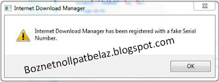 Gratis Cara Menghilangkan Internet Manager Has Been Registered With A Fake Serial